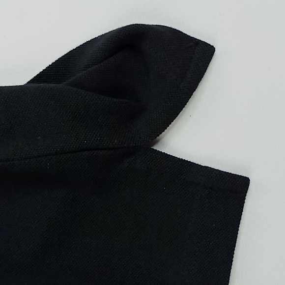 IZOD Women's Tank Dress Color Block Black/White Size S/P 100% Cotton - Picture 7 of 9